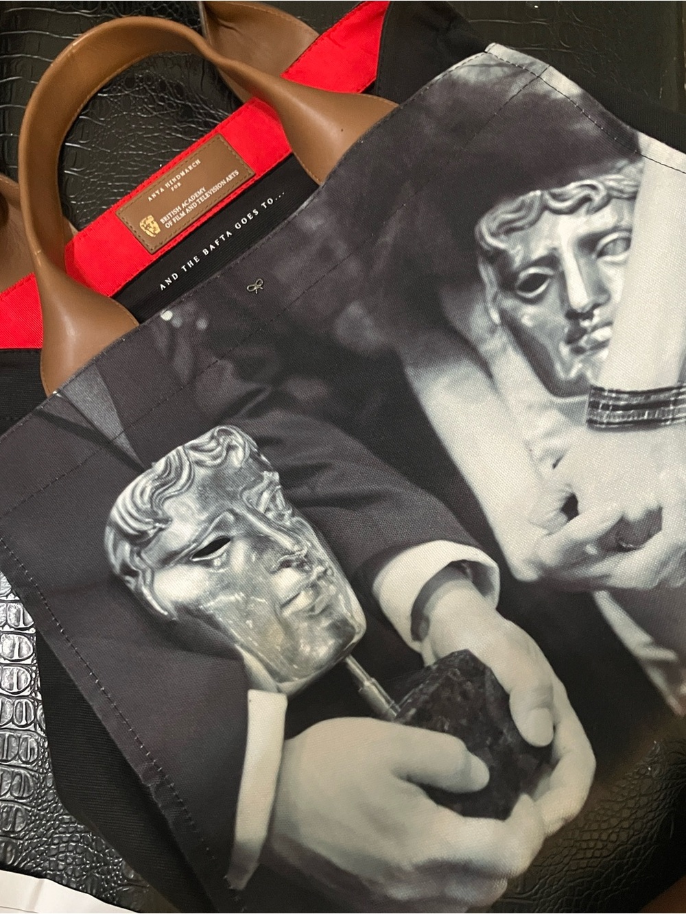 Anya Hindmarch 2012 BAFTA tote